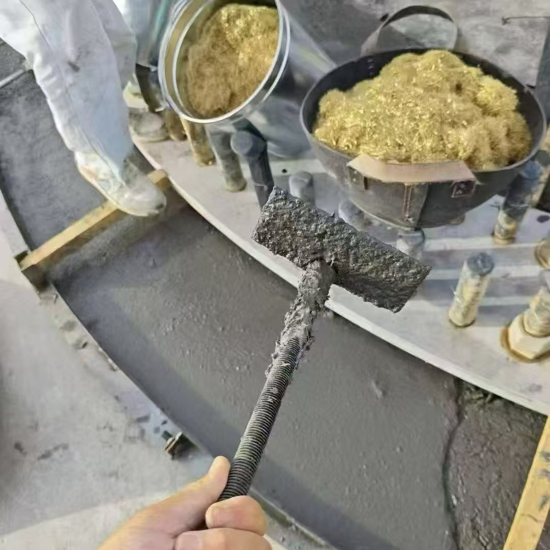 博爱C120钢纤维高强无收灌浆料 轧机压缩机汽轮机发电机锻压设备底座灌浆材料